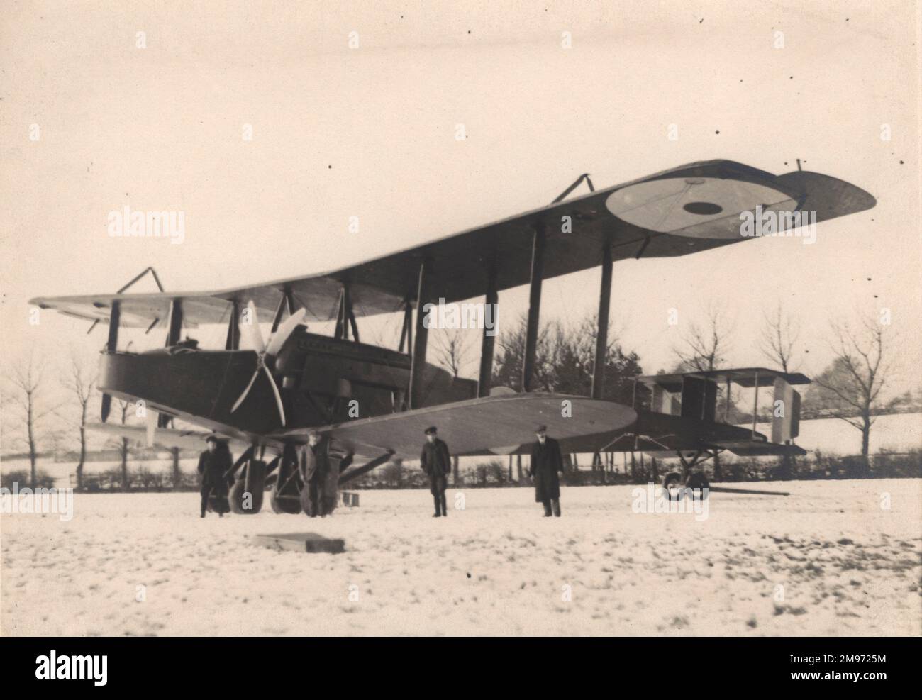 Handley Page o/100, 3119, a Cricklewood nell'aprile 1917. Foto Stock