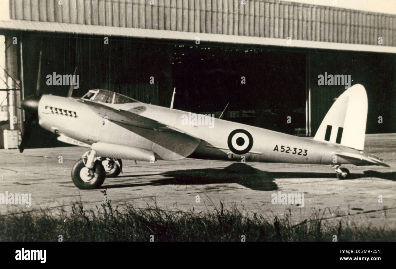 Zanzara de Havilland PR41, A52-323, del RAAF. Foto Stock