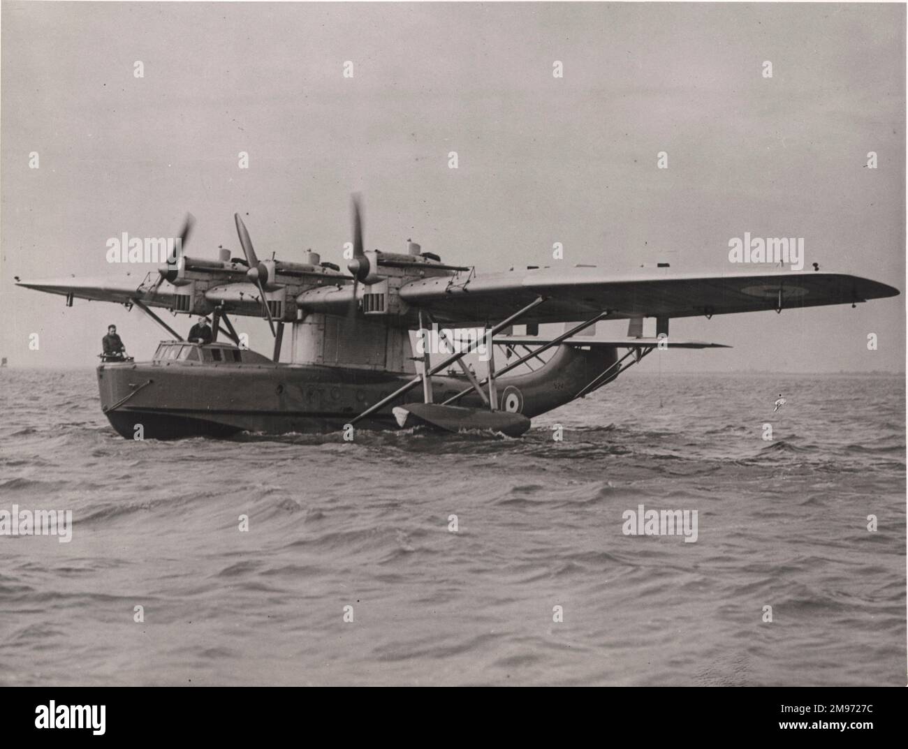 L'unica Blackburn RB2 Sydney, N241, sull'acqua. 28 novembre 1930. Foto Stock