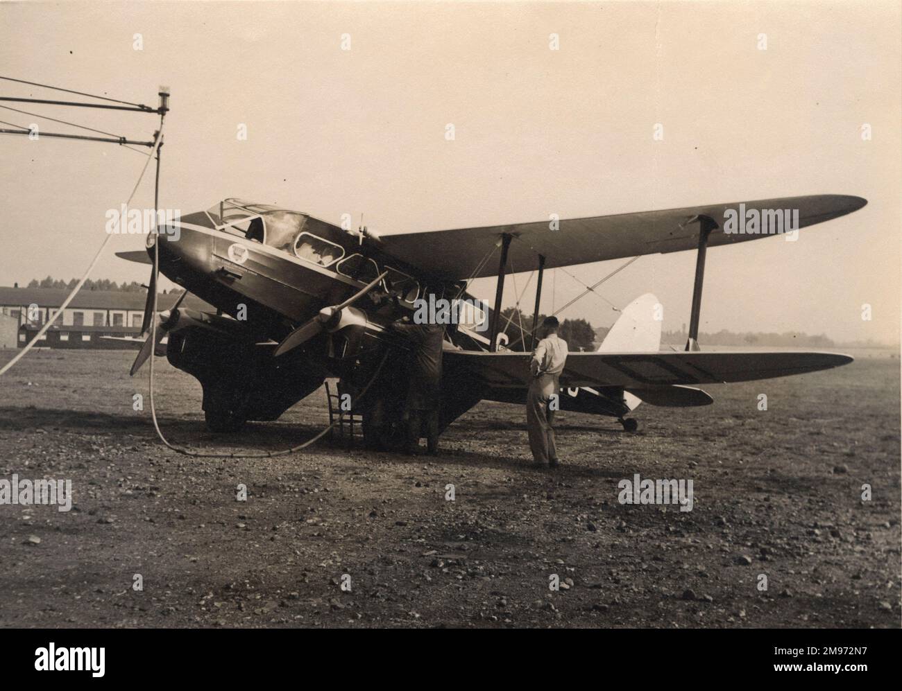 De Havilland DH89 Dragon rapide, G-ADAO. Foto Stock