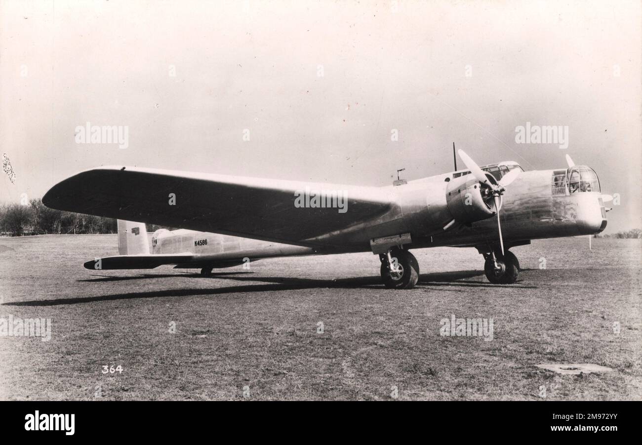 Il primo prototipo Armstrong Whitworth Whitley, K4586. Foto Stock