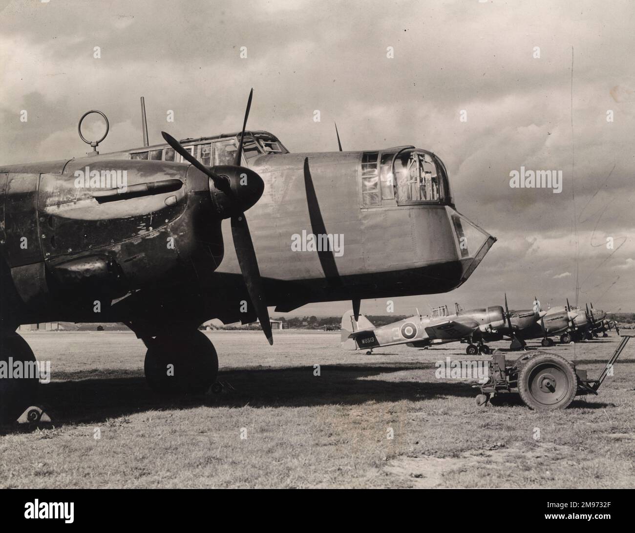 Armstrong Whitworth Whitley V all'ECFS nel settembre 1942. Foto Stock