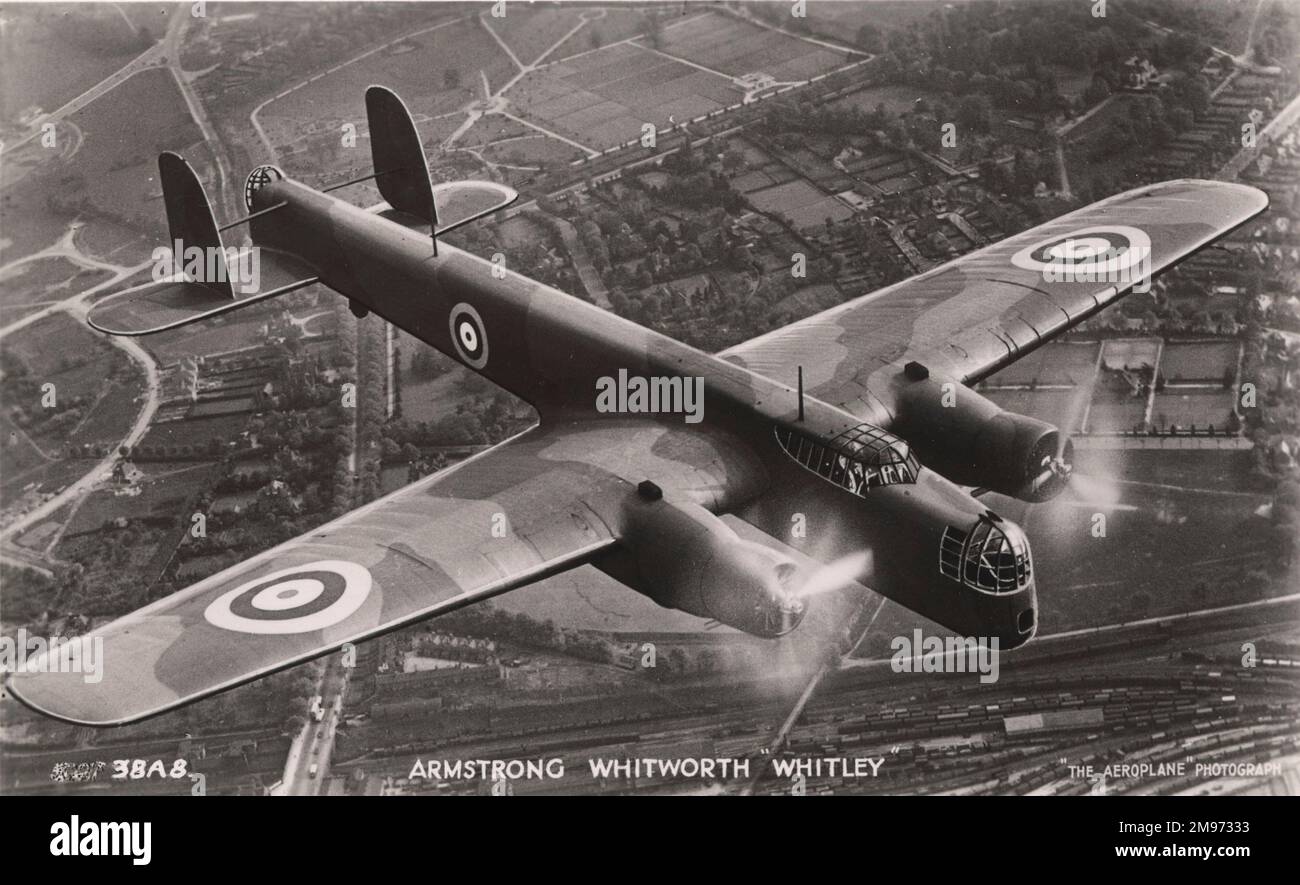 Armstrong Whitworth, Whitley I. Foto Stock