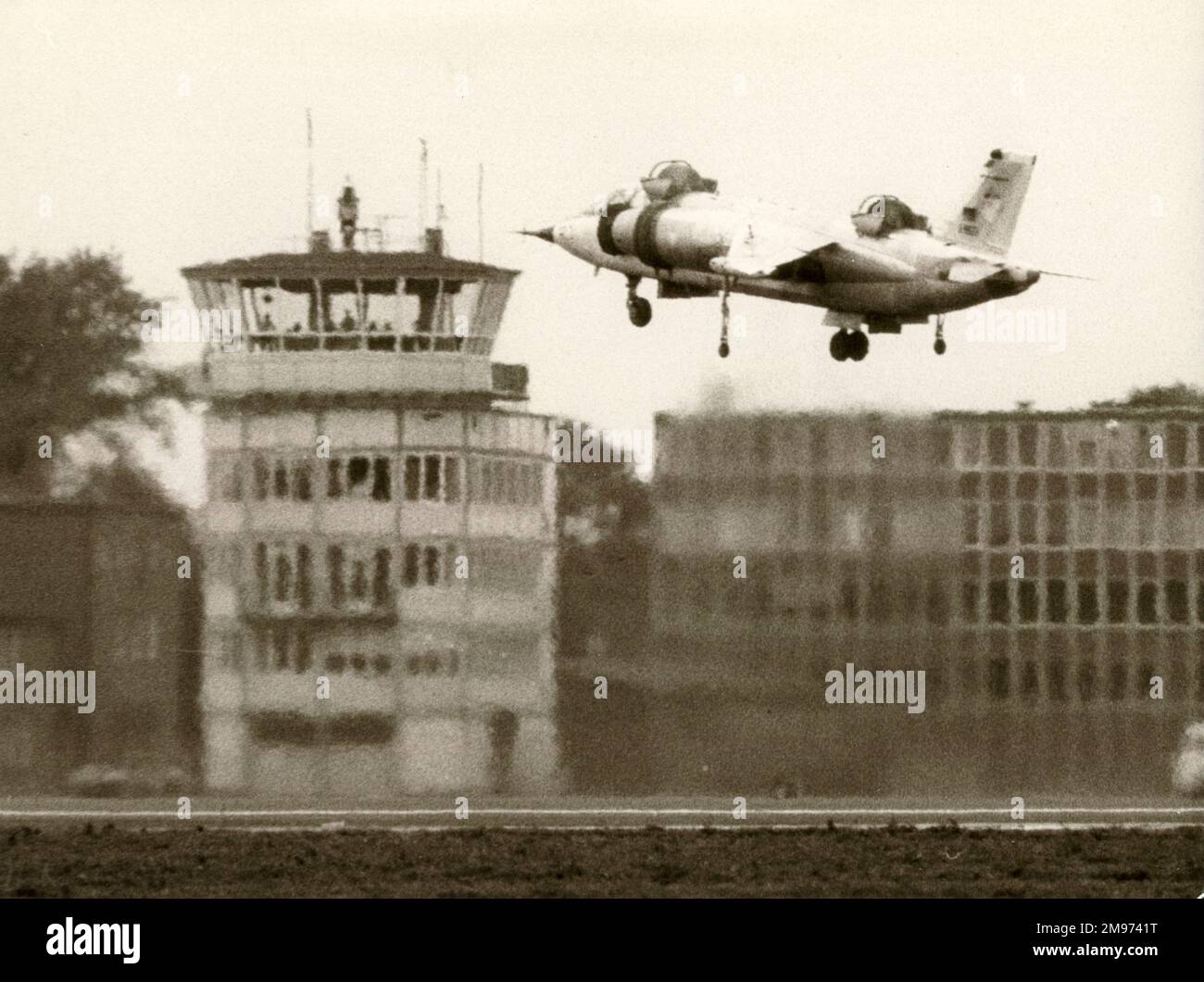 VFW VAK 191B V/STOL in prova. Foto Stock