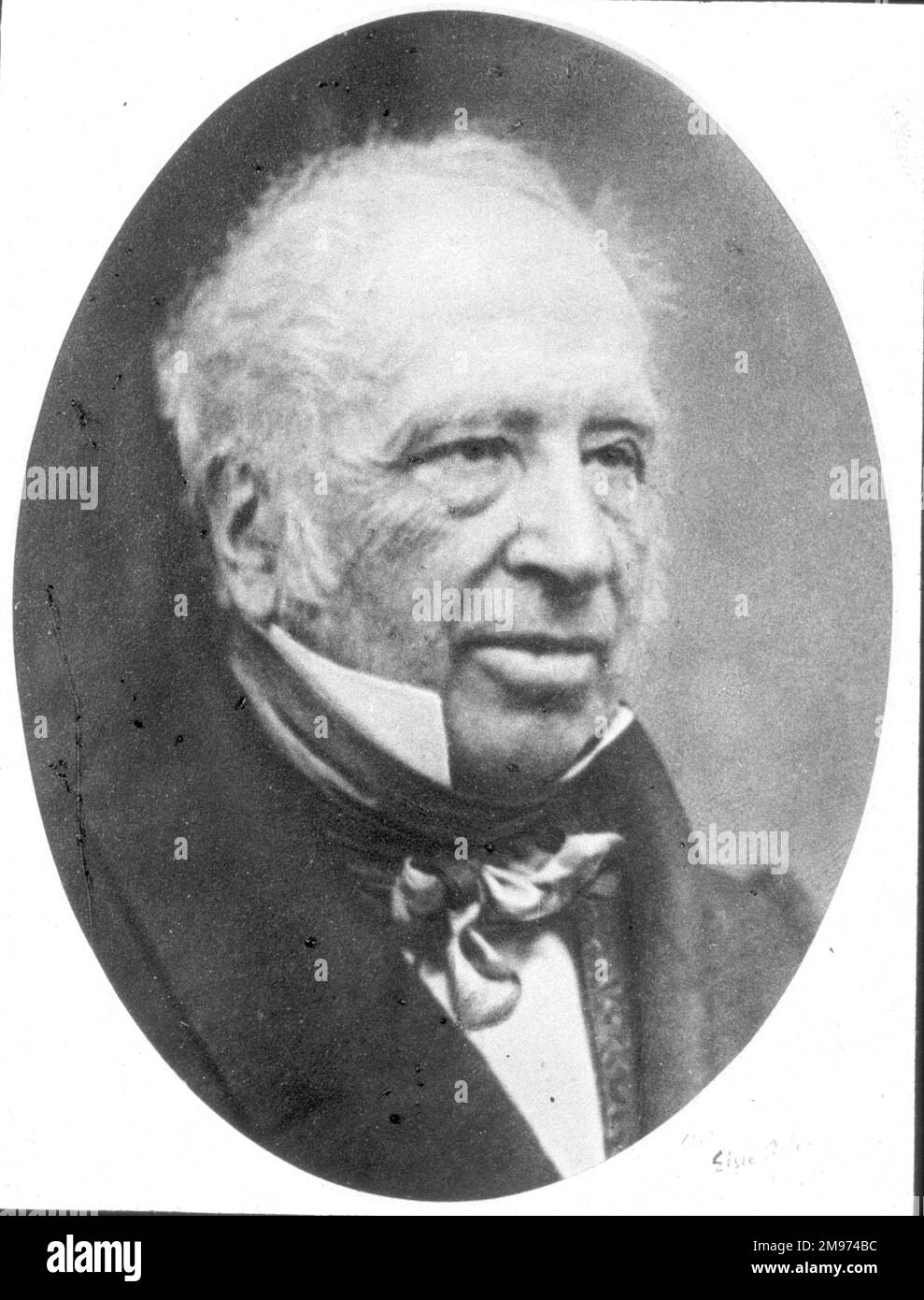 Sir George Cayley, 1773-1857. Foto Stock