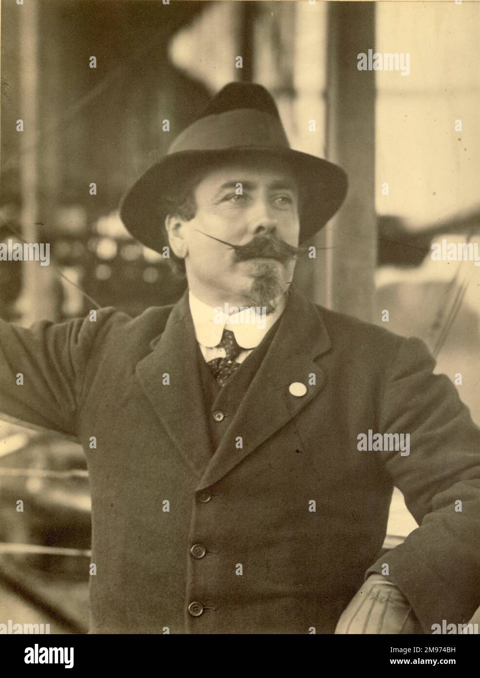 Samuel Franklin Cody. circa 1910. Foto Stock