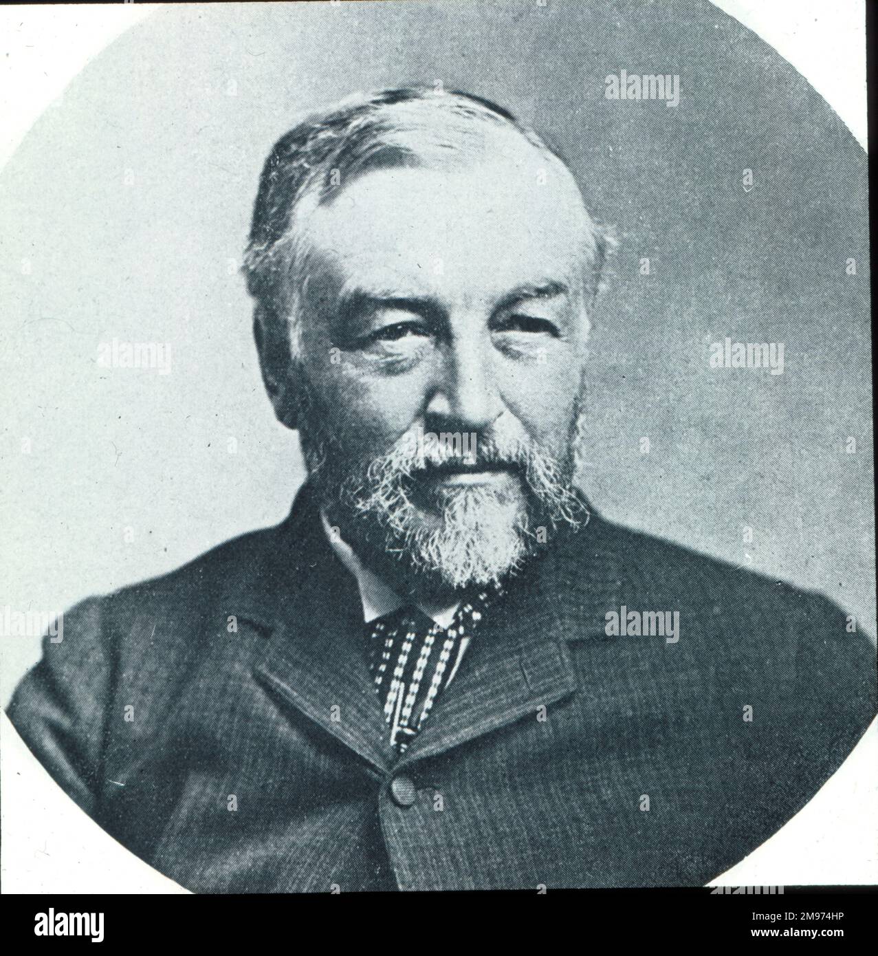 Samuel Pierpont Langley, 1834-1906. Foto Stock