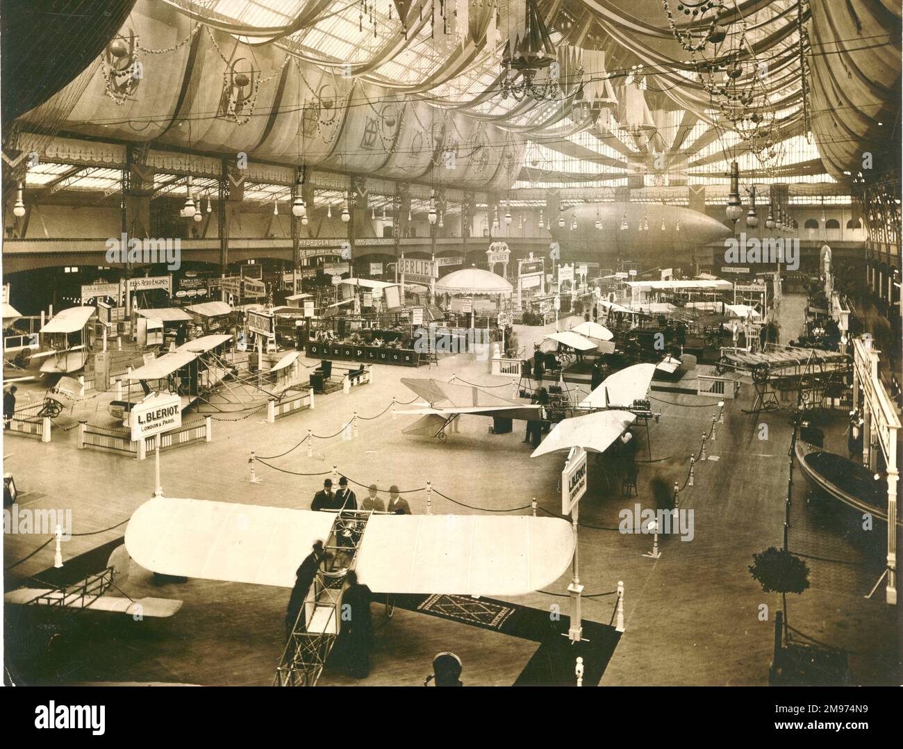 Olympia Aero e Motor Boat Exhibition, 11-19 marzo 1910. Foto Stock