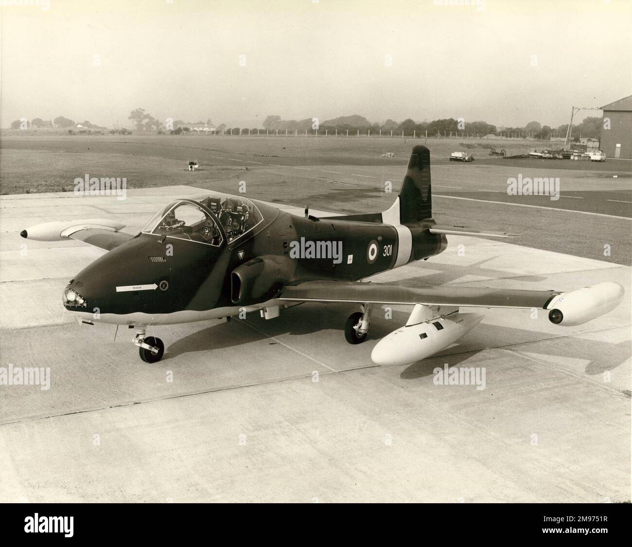 Il primo BAC 167 Strikemaster Mk84 per Singapore. Foto Stock