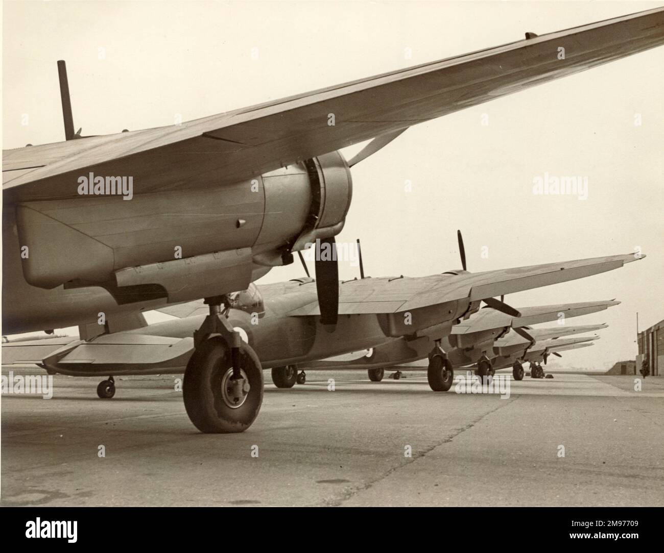 Una line-up di Blackburn B-26 Botha è. Foto Stock