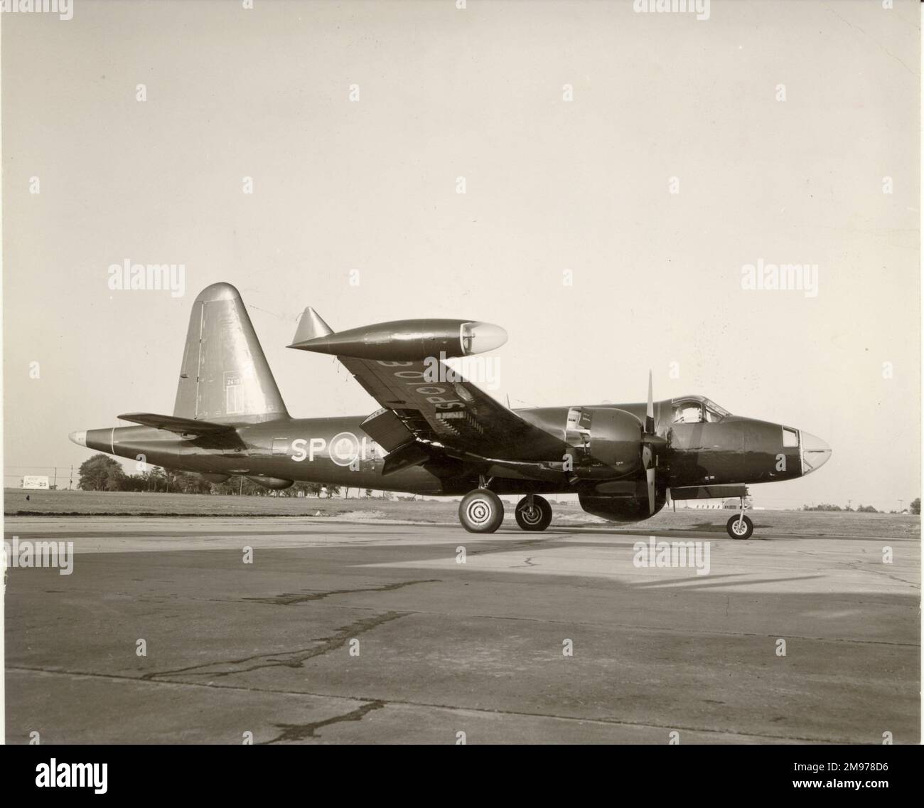 Lockheed (P2V-7) Nettuno, 24108, della Royal Canadian Air Force No 407 Squadron, Greenwood, NS. Foto Stock