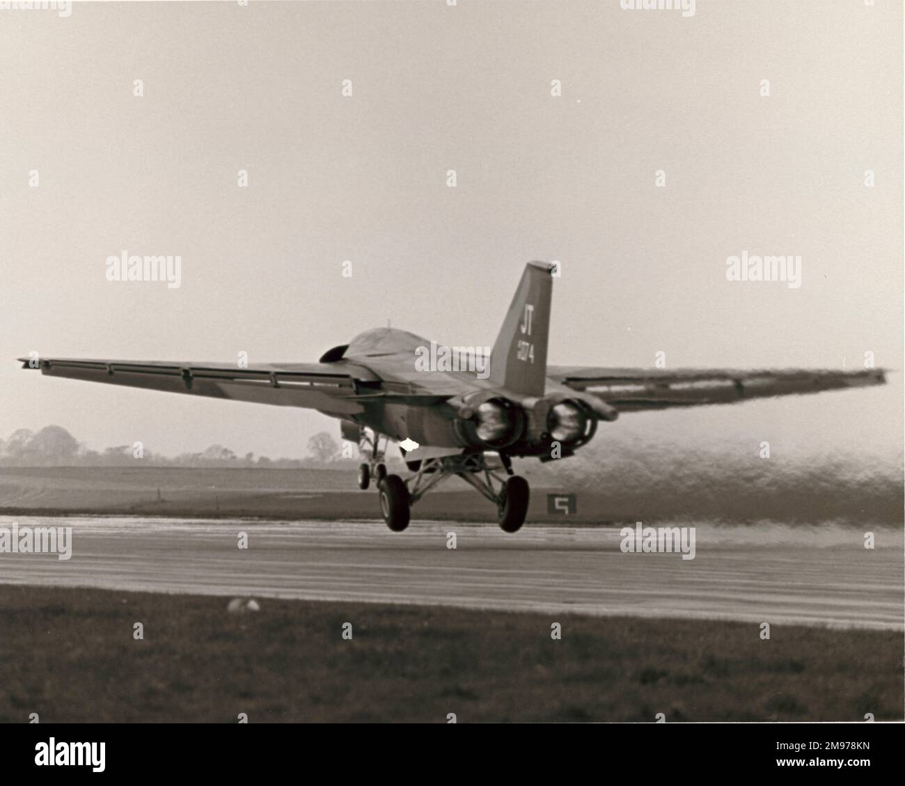 A USAF General Dynamics F-111E, 68-074. Foto Stock