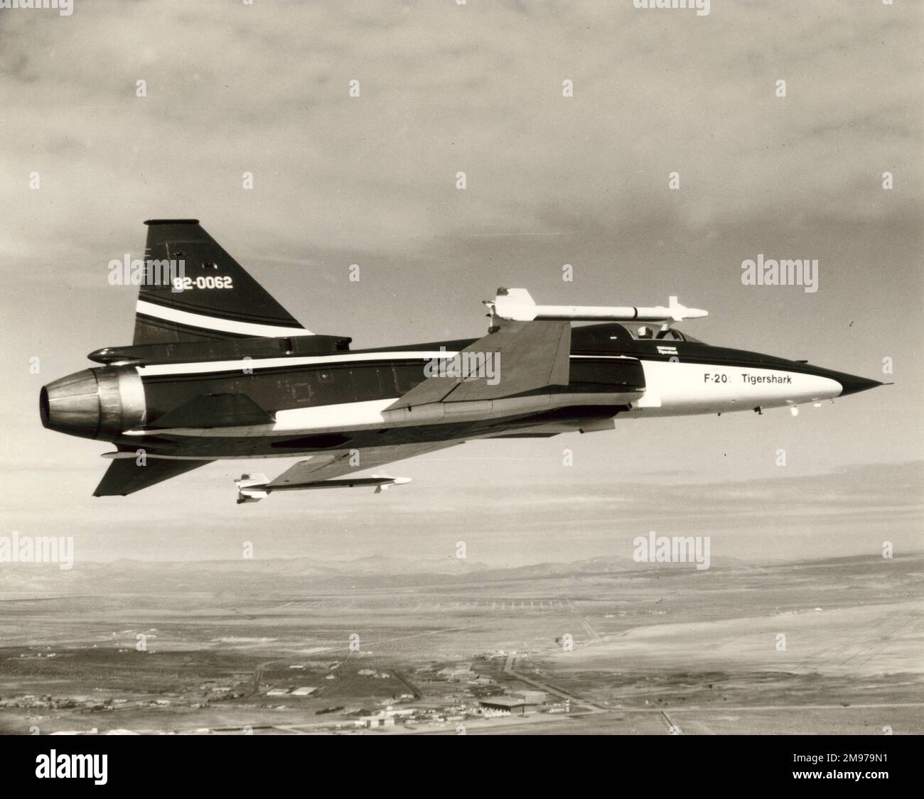 Northrop F-20 Tigershark, 82-0062. Foto Stock
