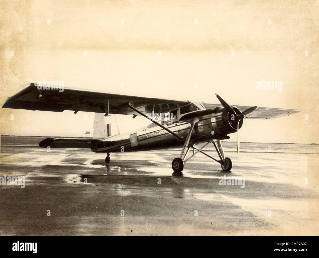 Pioniere dell'aviazione scozzese. Foto Stock