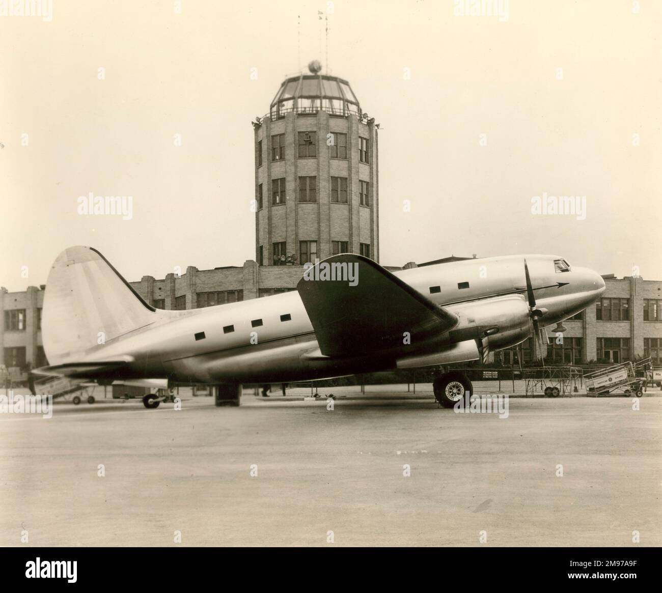 Curtiss commerciale C-46 Commando. Foto Stock