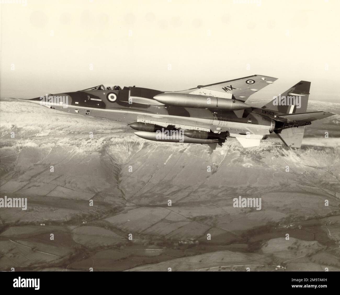 Jaguar S07, XW563. c.Gennaio 1971. Foto Stock