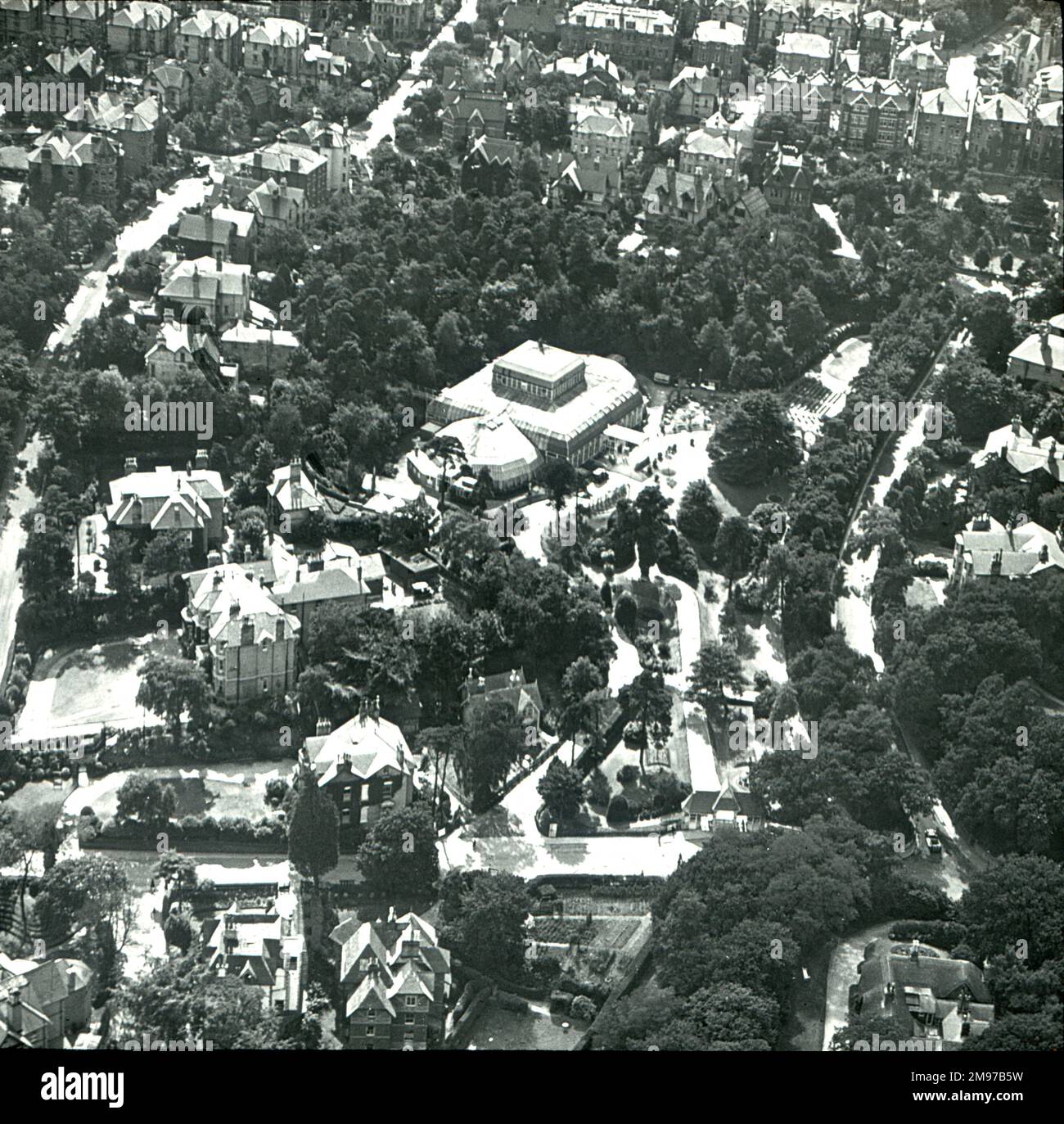 E.. Simmonds veduta aerea di Bournemouth, Dorset. Foto Stock E.. Simmonds veduta aerea di Bournemouth, Dorset. Foto Stock