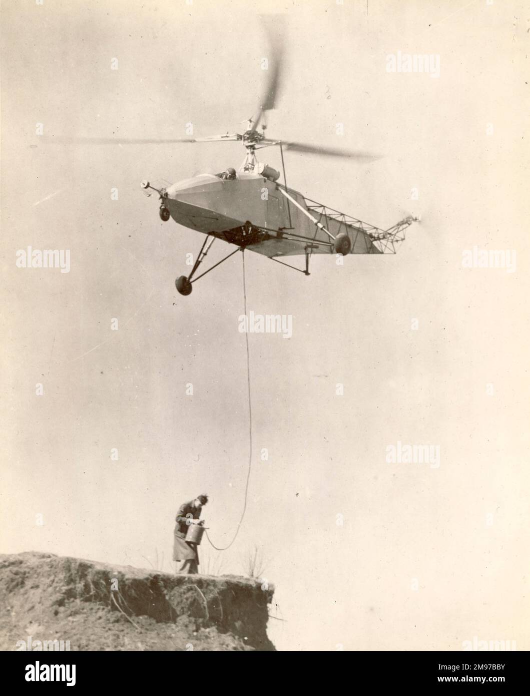 Sikorsky VS-300. Dicembre 1941. Foto Stock