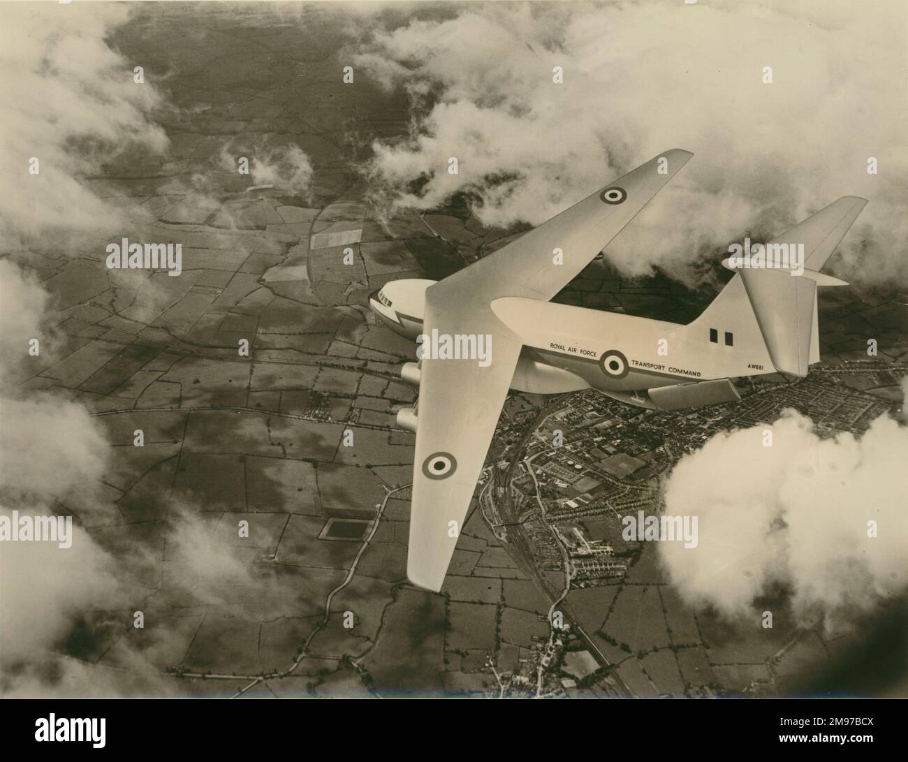 Armstrong Whitworth AW681 progetto di trasporto militare STOL. Foto Stock