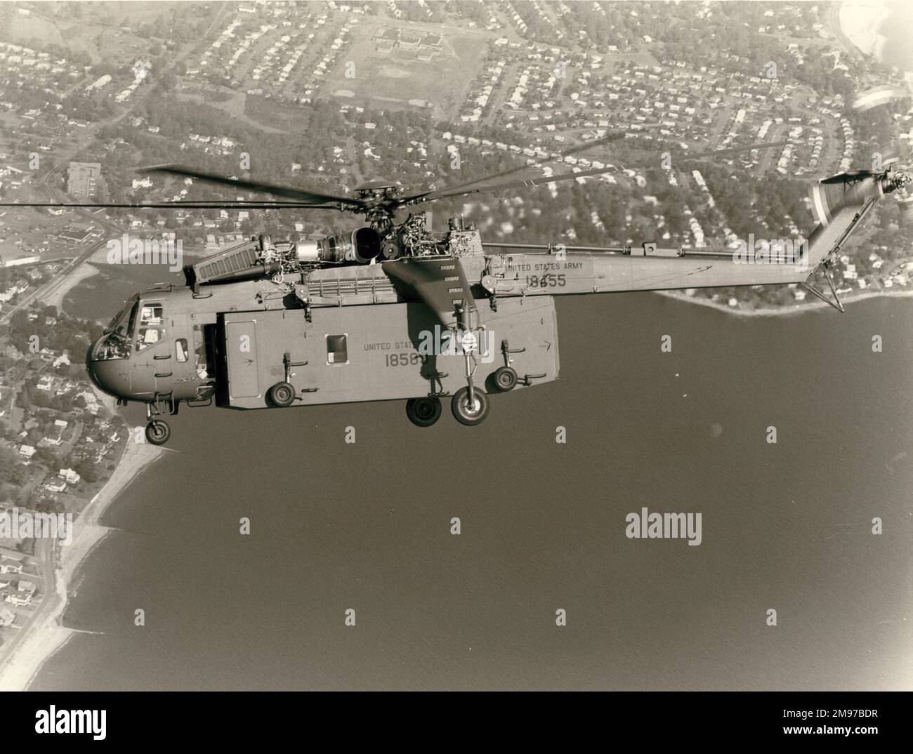 Sikorsky CH-54A Tarhe, 68-18455 (S-64 Skygrup). Foto Stock