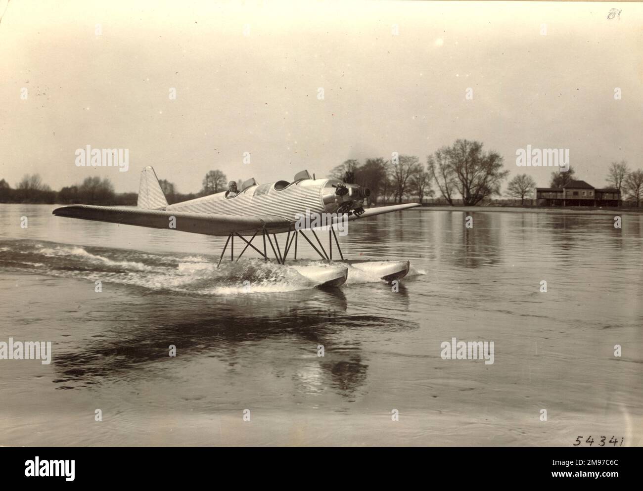 Junkers A50 addestramento e velivolo aerobico su carri. Foto Stock