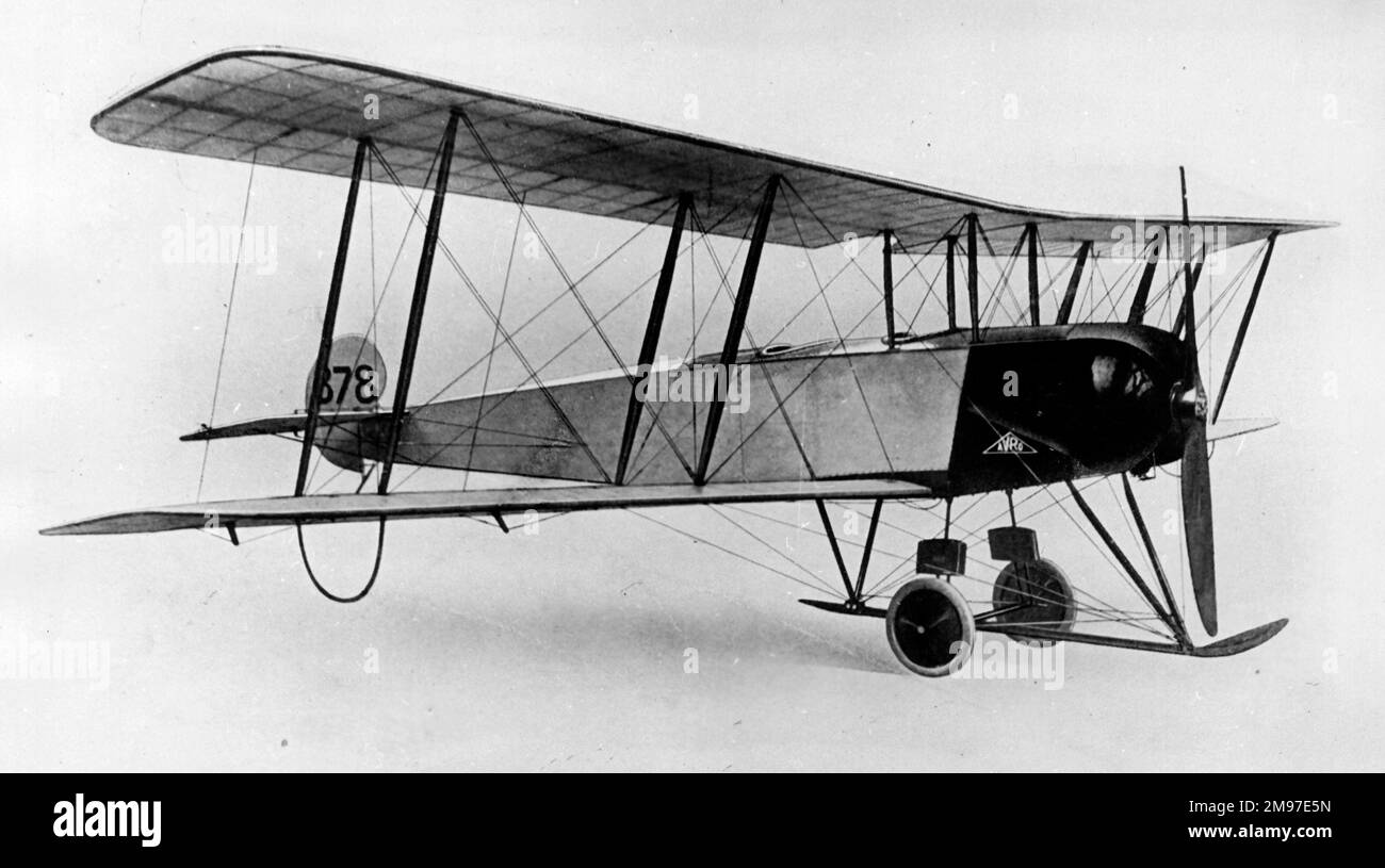 Avro 504 - l'aereo giusto al momento giusto usato come bombardiere, combattente e ricognizione prima di diventare un allenatore di lunga durata. Foto Stock