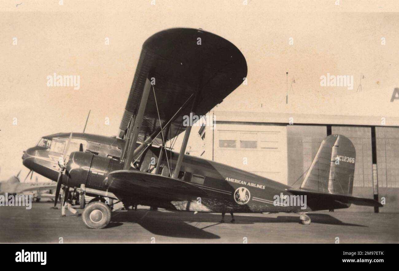 Curtiss Condor American, (vista laterale, al piano terra). Foto Stock