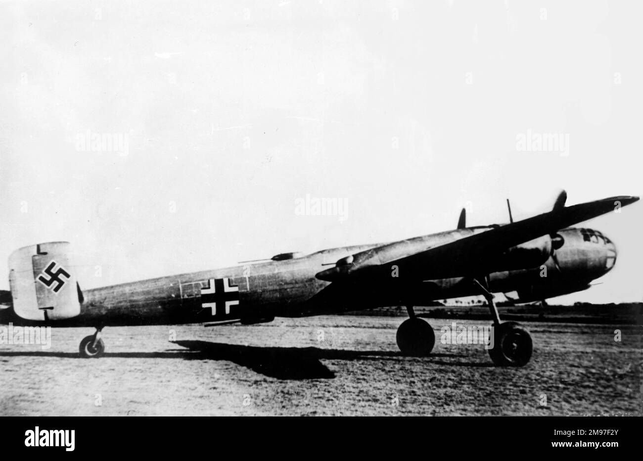 Focke Wulf FW 191 -un progetto sperimentale di bombardiere che si è dimostrato troppo avanzato per il suo tempo. Foto Stock