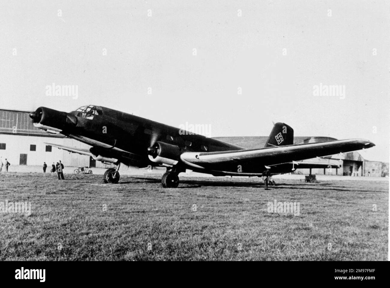 Junkers Ju 352 solo alcuni di questi successori al Ju 52 costruito. Foto Stock