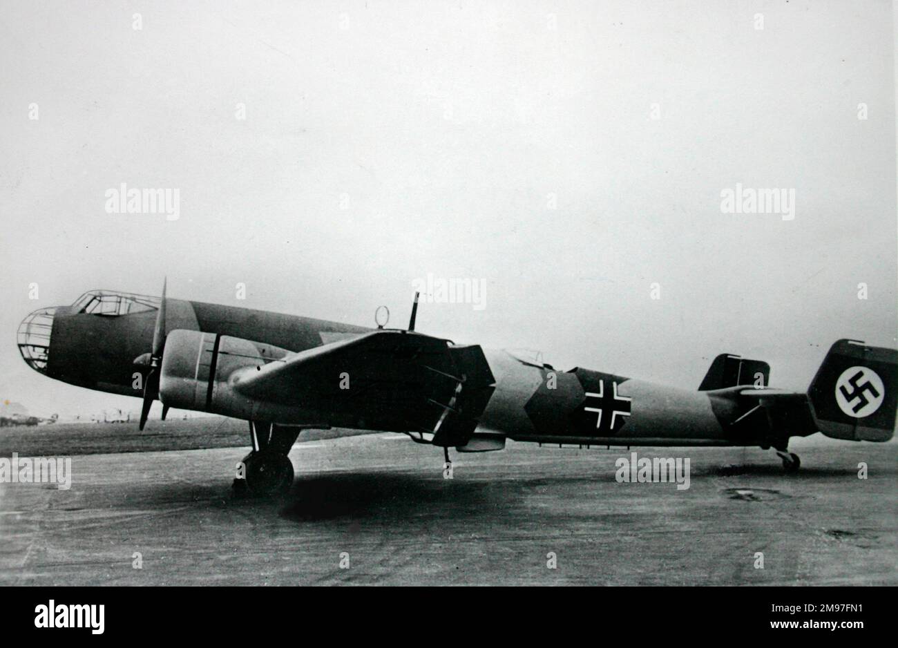 Junkers Ju 86G - un certo numero di questa revisione del 1938 rimase come allenatore negli anni di guerra. Foto Stock