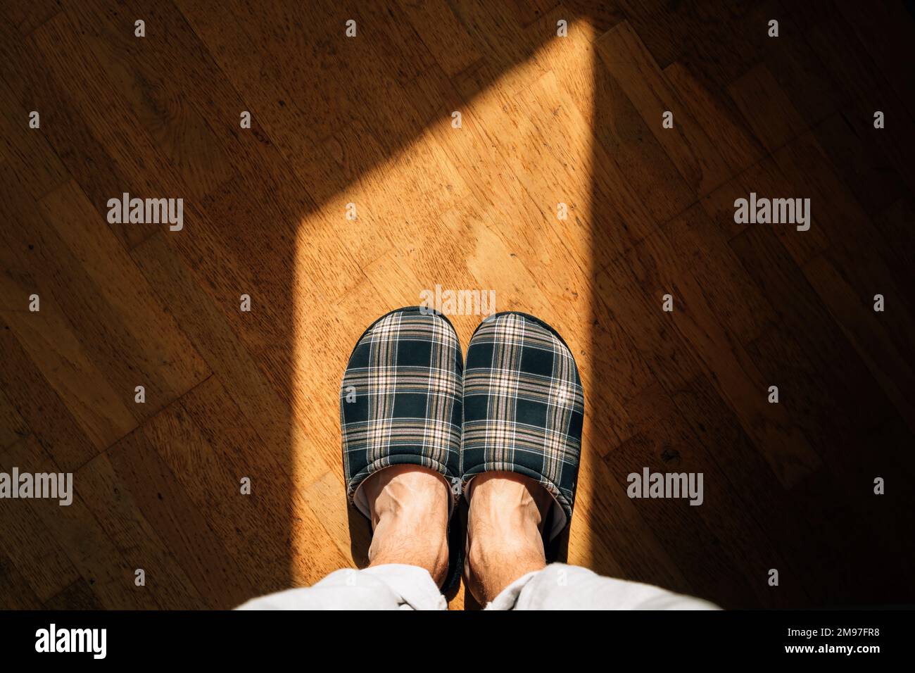 Pantofole da casa maschili immagini e fotografie stock ad alta risoluzione  - Alamy
