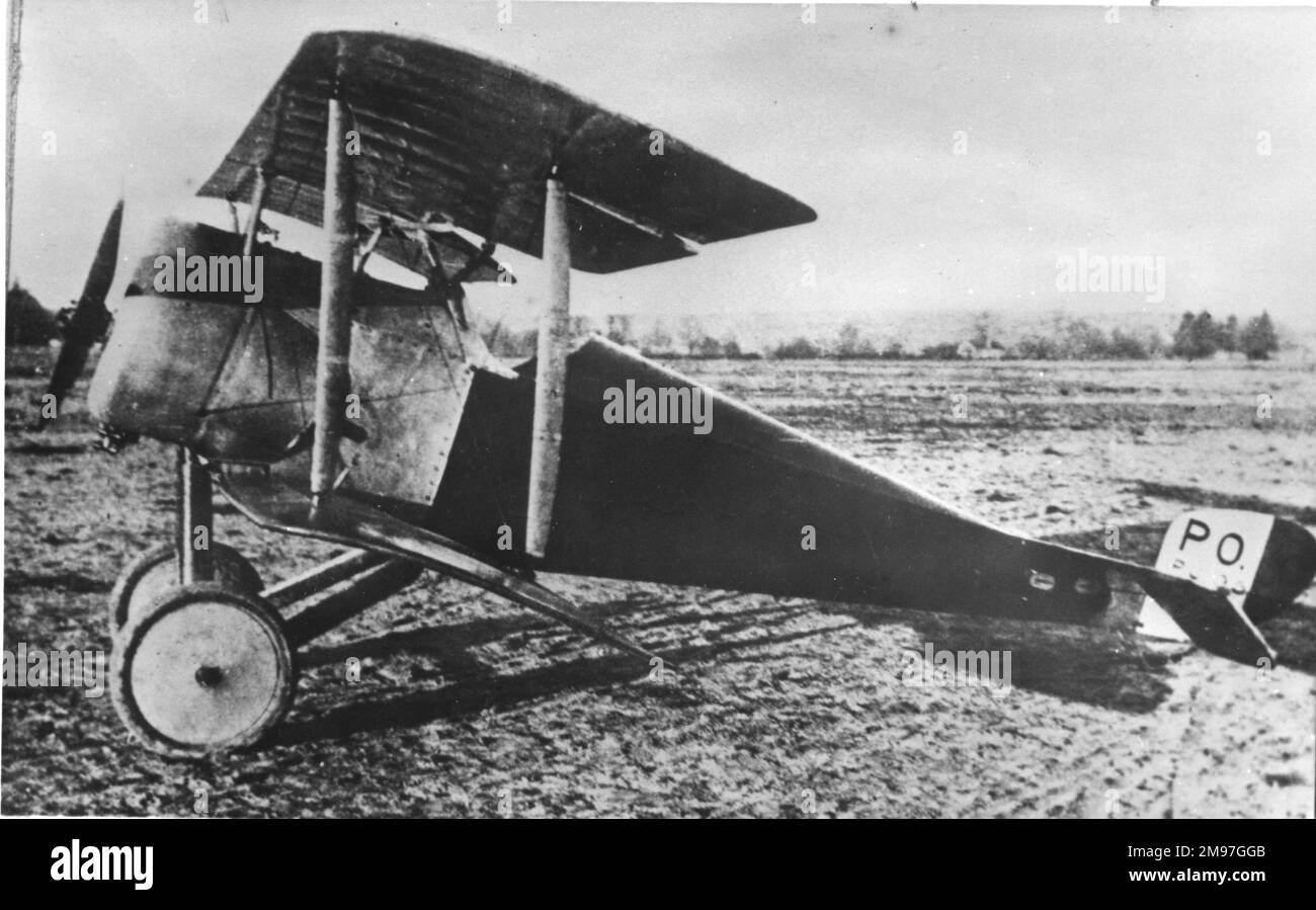 Ponnier M1, (vista laterale, a terra). Foto Stock