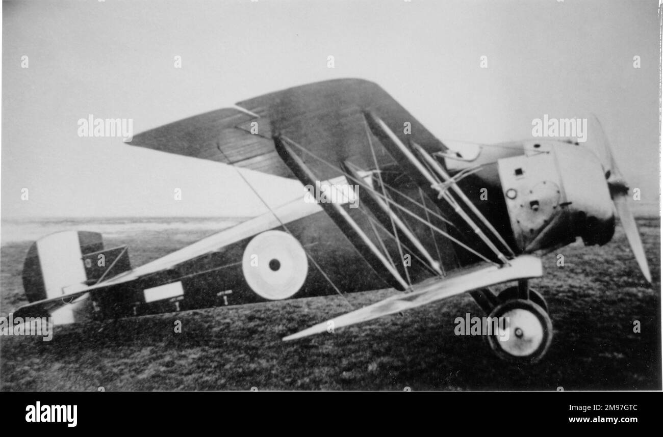 Sopwith 3F2 Hippo 3F2 (vista laterale, a terra). Foto Stock