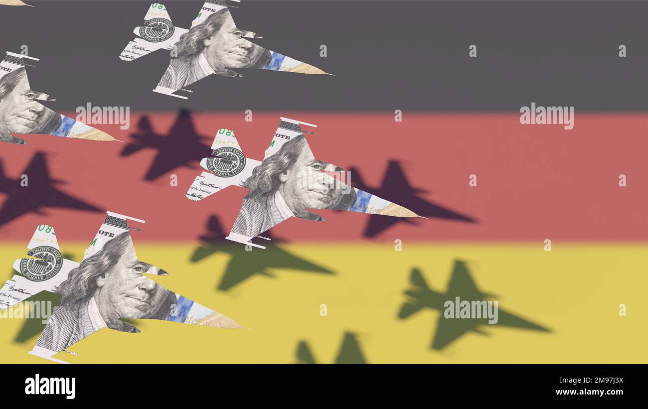 La Germania acquista i jet statunitensi per decine di miliardi di dollari Foto Stock