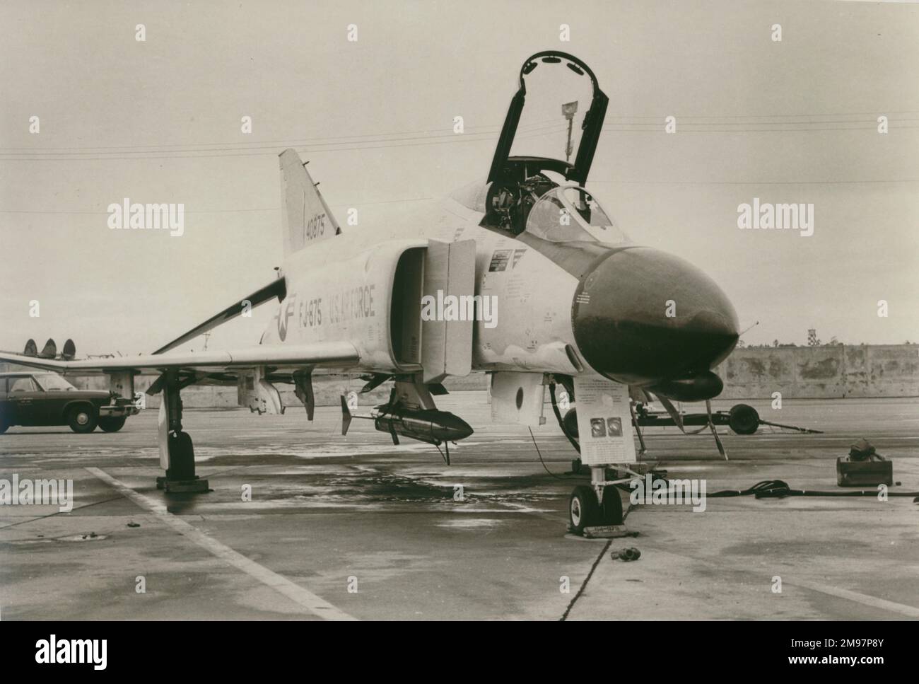 McDonnell F-4C Phantom, 64-0875, della USAF. Foto Stock