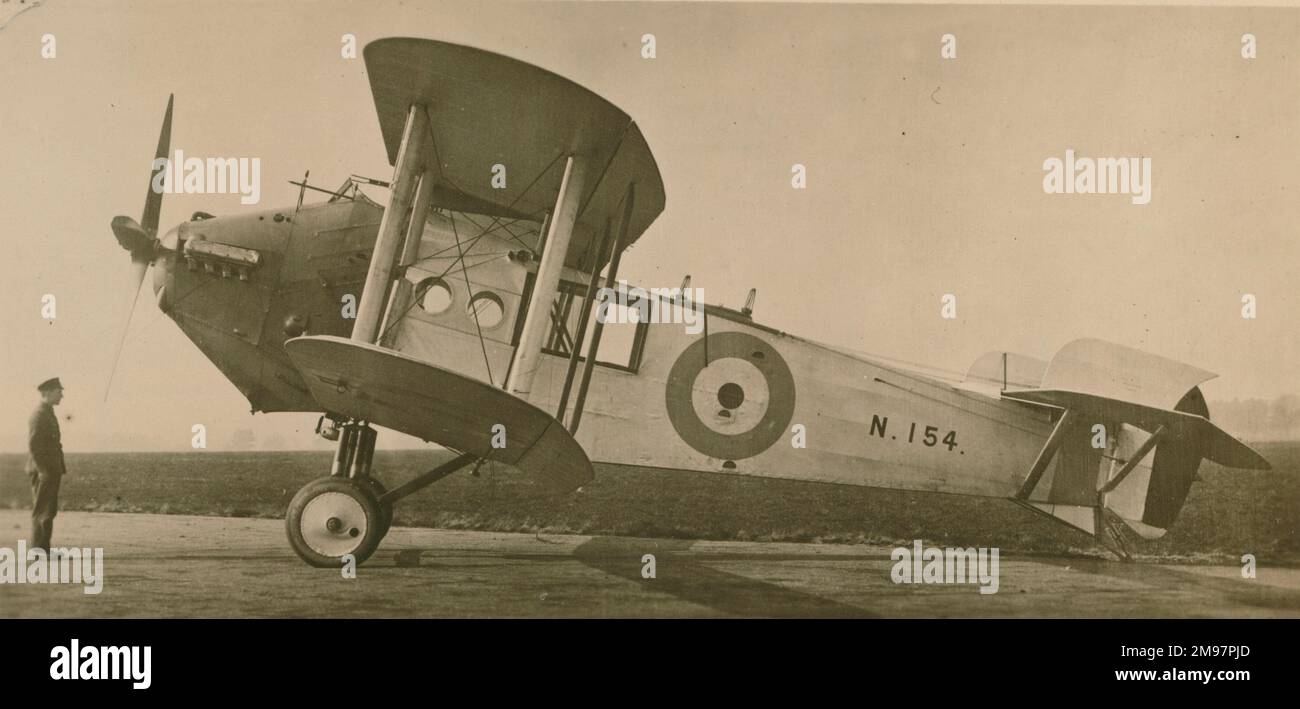 Il secondo prototipo Avro 555 Bison, N154. Foto Stock