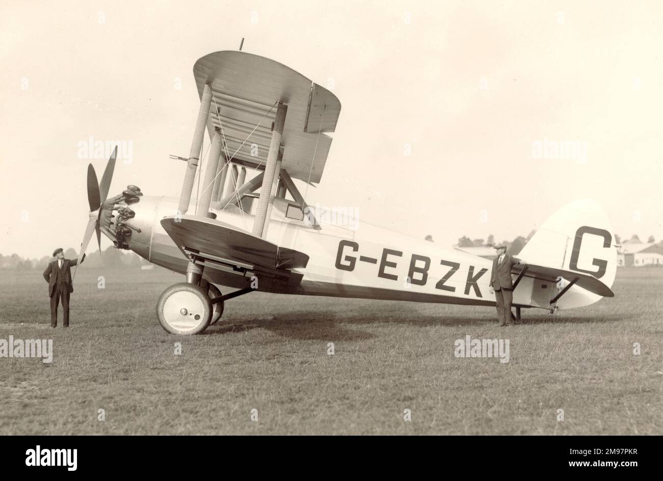 Bristol tipo 109, G-EBZK. Foto Stock