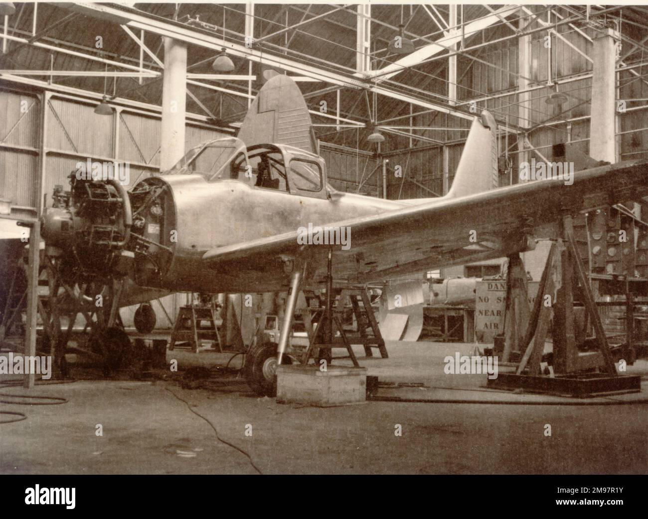 Secondo prototipo di caccia P56 Provost, WE530. Foto Stock