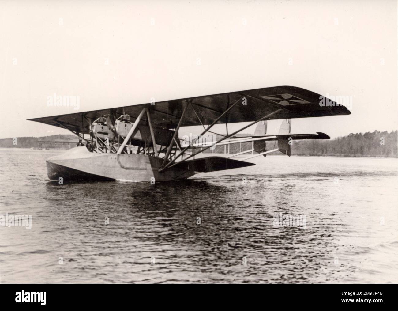 Dornier RSII dopo la modifica con quattro motori a tandem. Foto Stock
