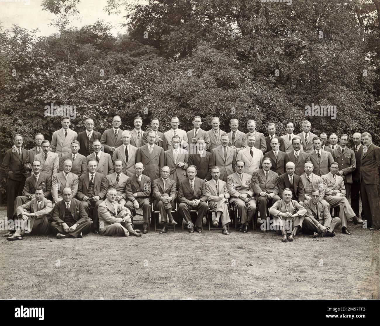 Bristol staff College Group, 1934. Foto Stock