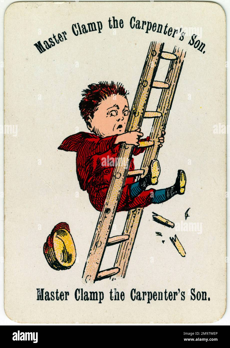 Famiglie allegre - Maestro Clamp il Figlio del falegname. Foto Stock