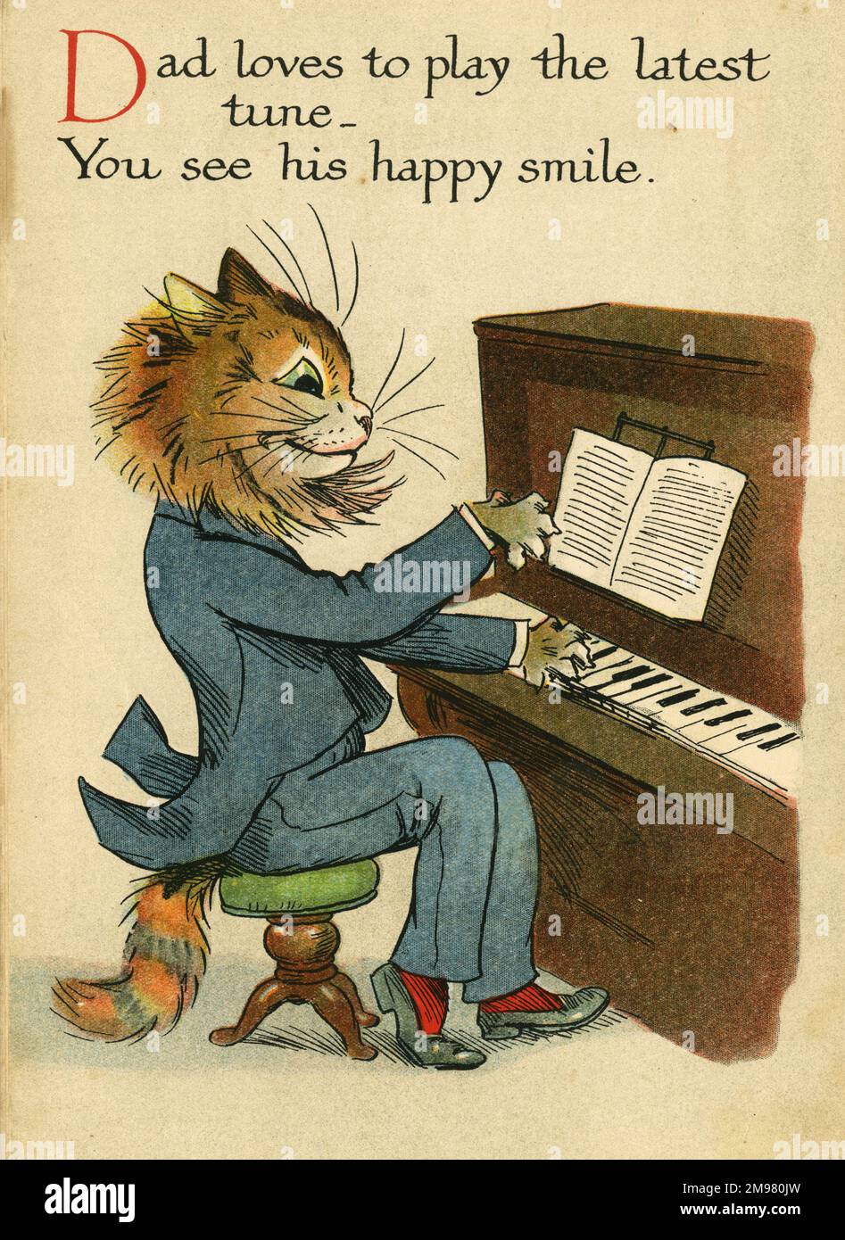 Maglietta Donna Gatti Music Notes - Scollo A V, Motivo Pianoforte E Gatti, Cotone/poliestere - Foto 7