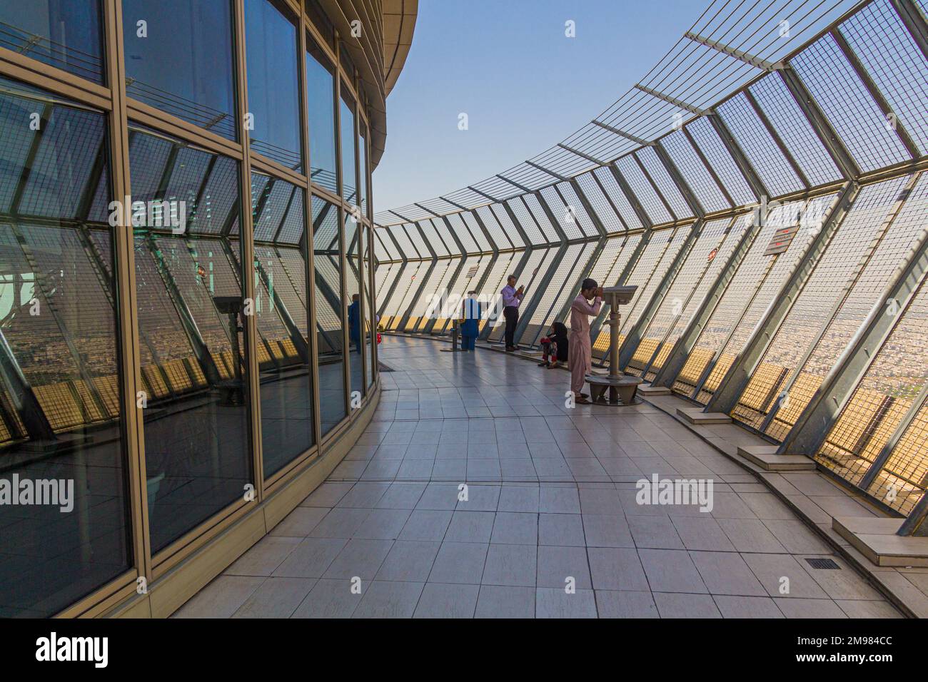 TEHERAN, IRAN - 5 LUGLIO 2019: Piattaforma di osservazione della Torre Milad a Teheran, Iran Foto Stock