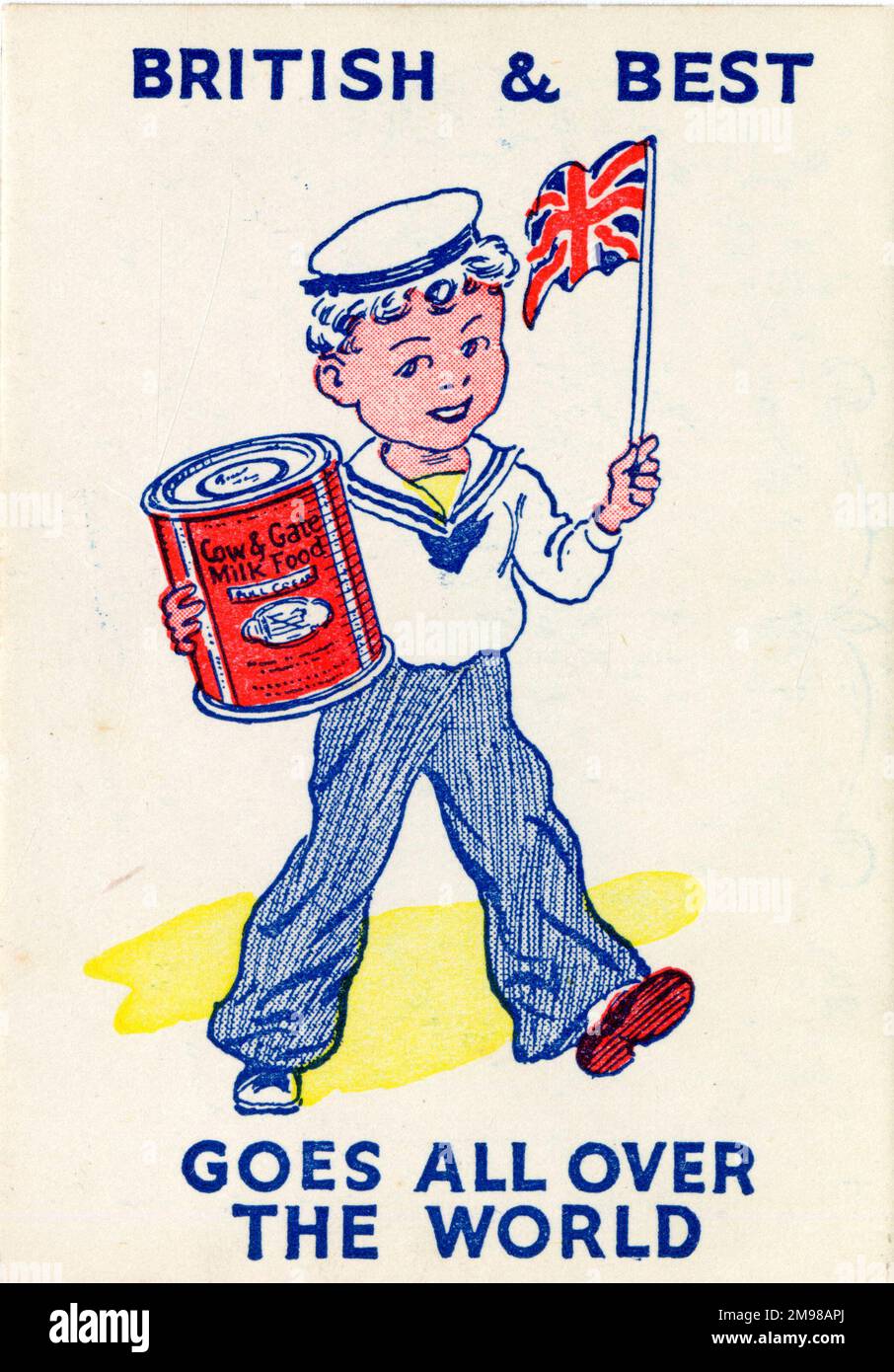 Cow & Gate Snap - British & Best - va in tutto il mondo. Foto Stock