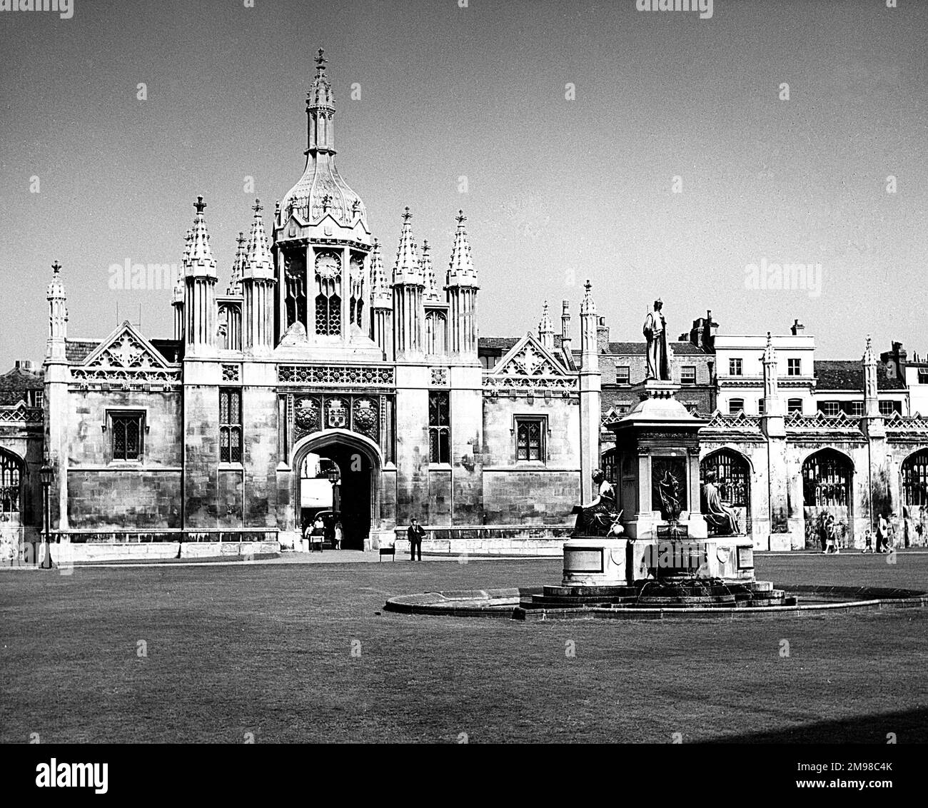 The Quad, Kings College, Cambridge, Cambs. Foto Stock