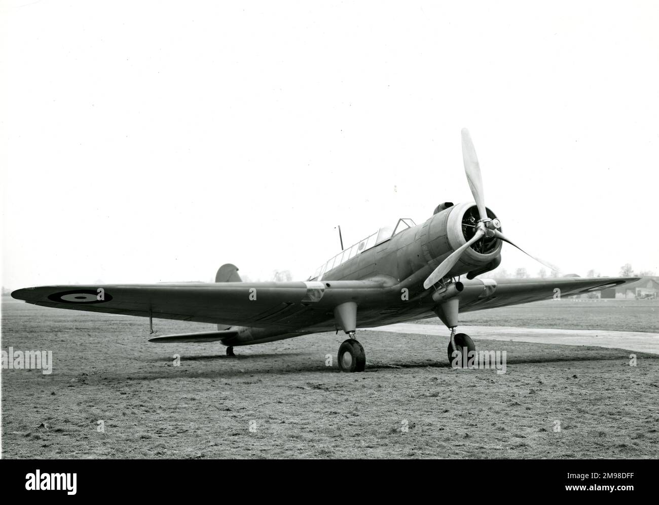 Fairey Battle tested per la Bristol Hercules Radial, N2042. Foto Stock