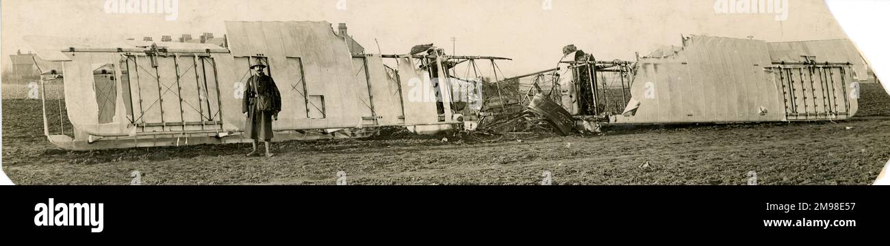 Un Gotha GV si è schiantato a Margate. Foto Stock