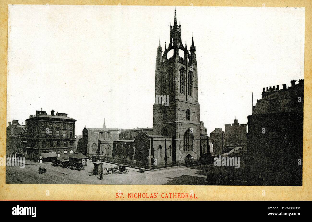 Newcastle upon Tyne - Cattedrale di San Nicola. Foto Stock