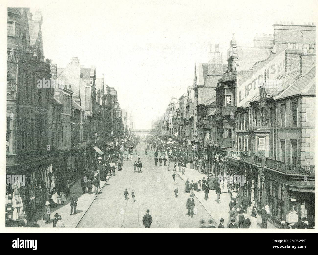 King Street, South Shields, Tyne e Wear. Foto Stock