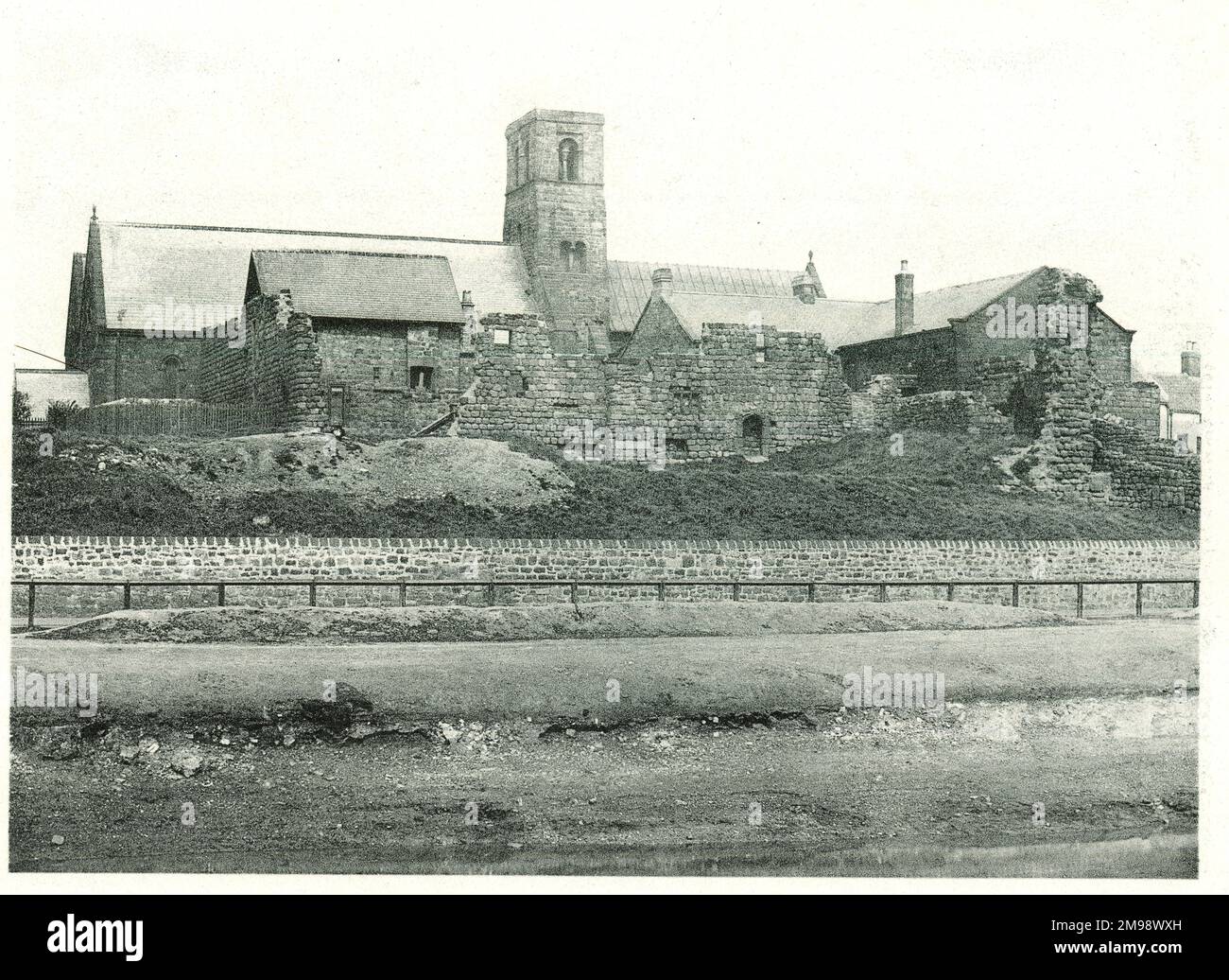 Jarrow Old Church, South Shields, Tyne e Wear. Foto Stock